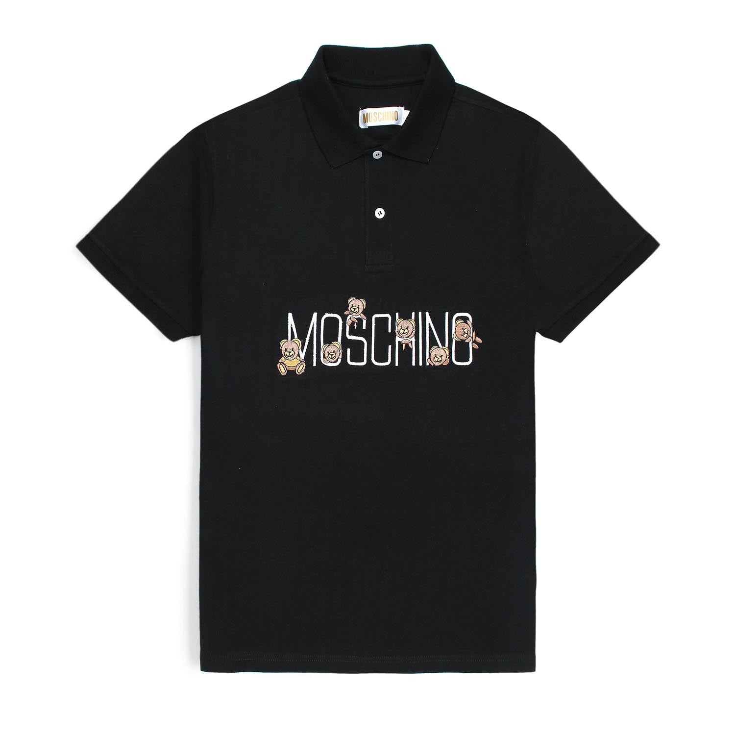 Moschino Black Polo Shirt